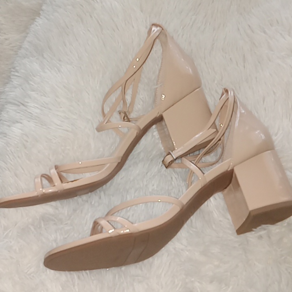 Strappy open toe sandal beige Size 11 Sam Edelman - Picture 4 of 9